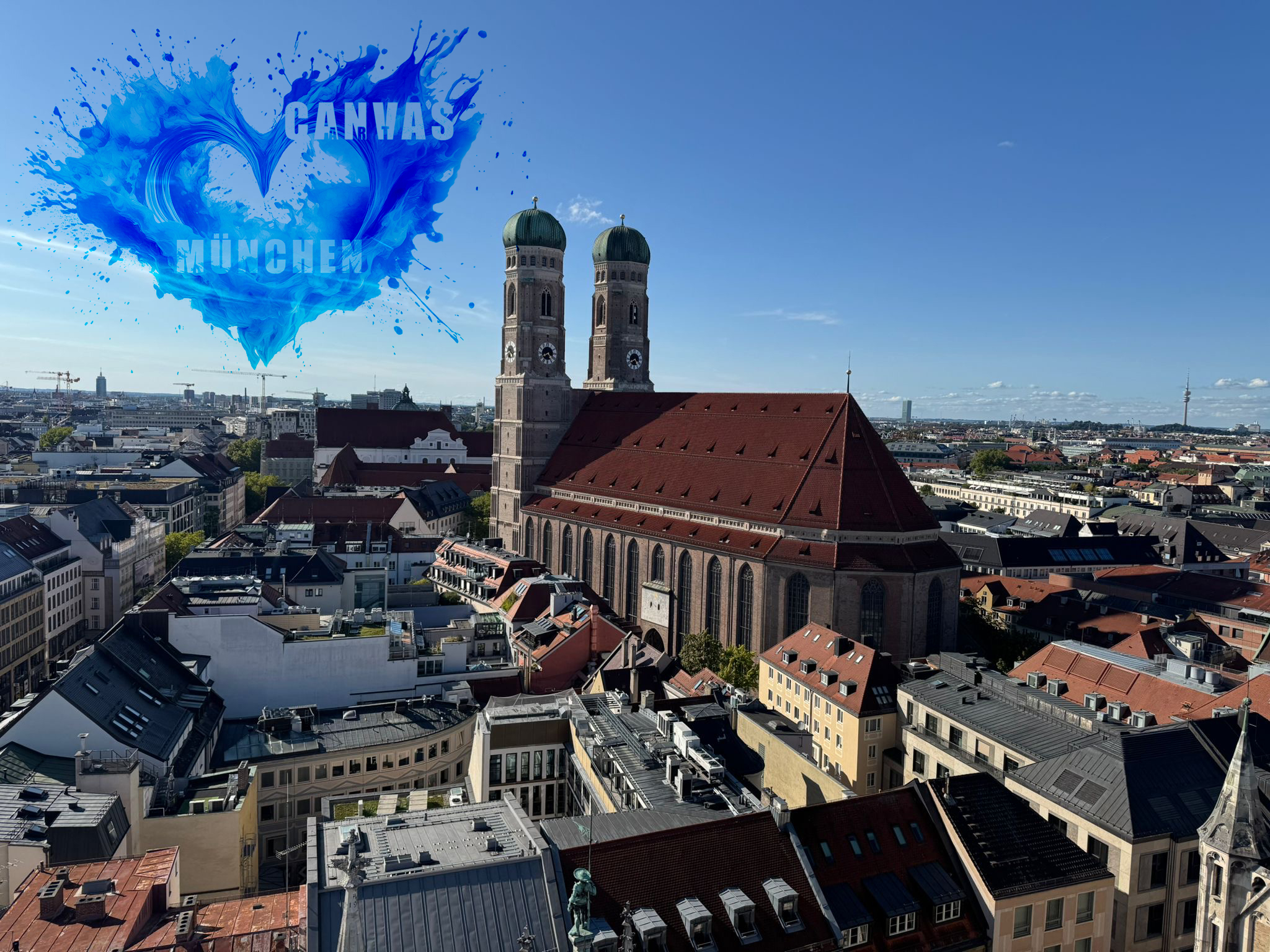 Muenchen Frauenkirche CANVAS ART