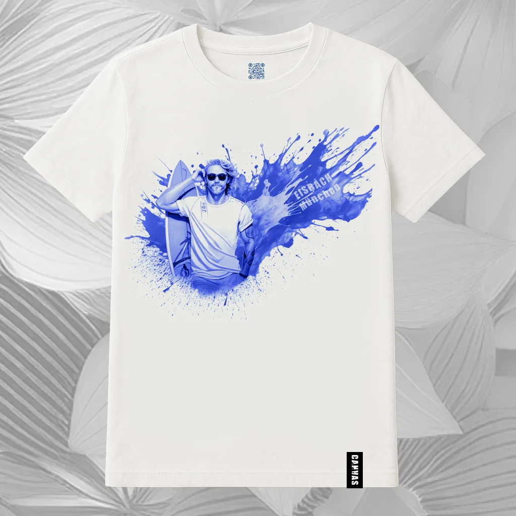 T-Shirt Eibach-Surfer - classic weiß