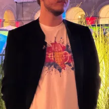 T-Shirt Oktoberfest classic SMALL - Mann in der Residenz beim IAA Event