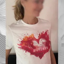 T-Shirt Münchner Herz SLIM FIT SMALL