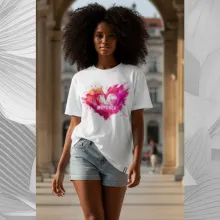 T-Shirt Münchner Herz SLIM FIT SMALL - Frau Maximilianstrasse